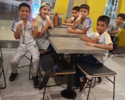 Std III Field Trip 2023-24 to Snow WOrld with 12D experience and McDonald's kitchen visit at R City mall